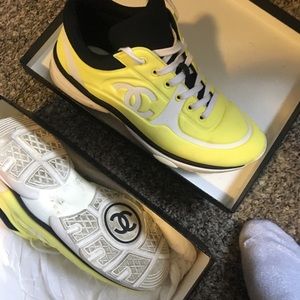 Channel Active Foot wear Lime green